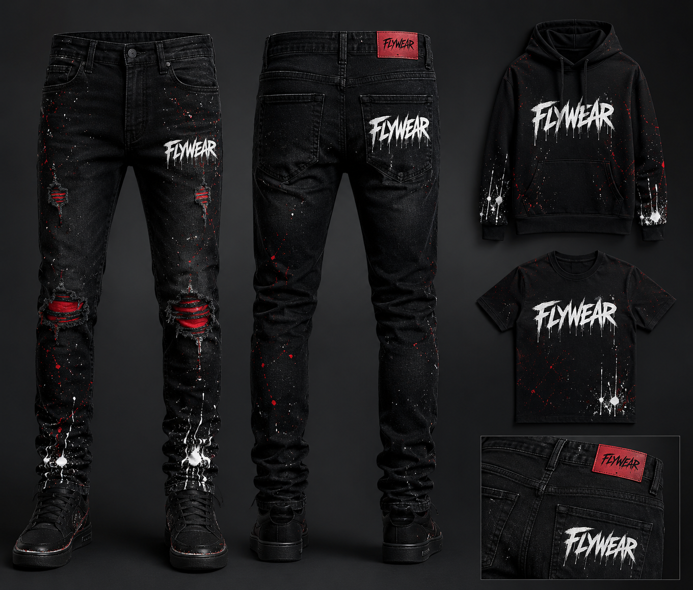 Designer pants